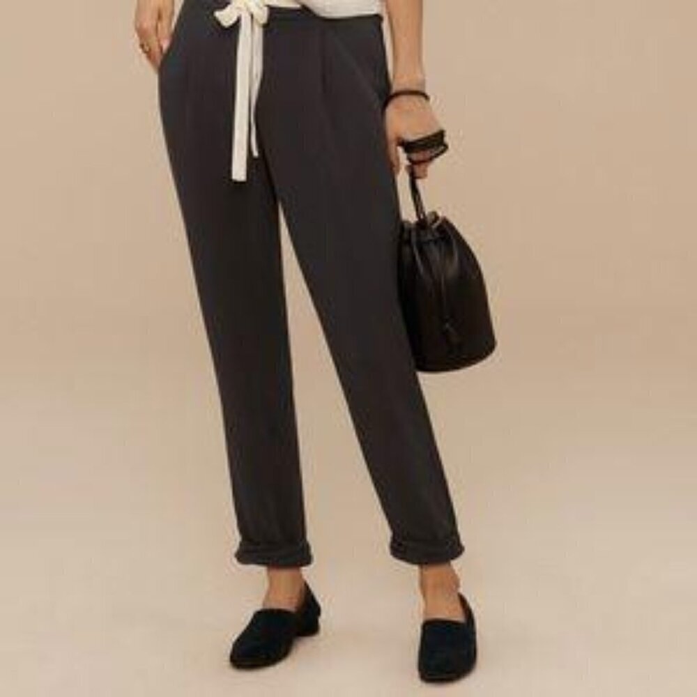 Aritzia Wilfred Dark Grey Allant Pant - Size 4